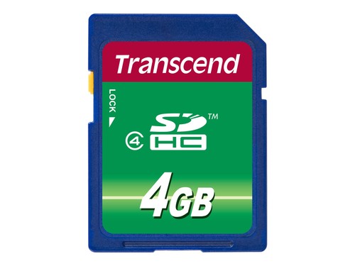 Transcend sdhc 4gb - transcend, class