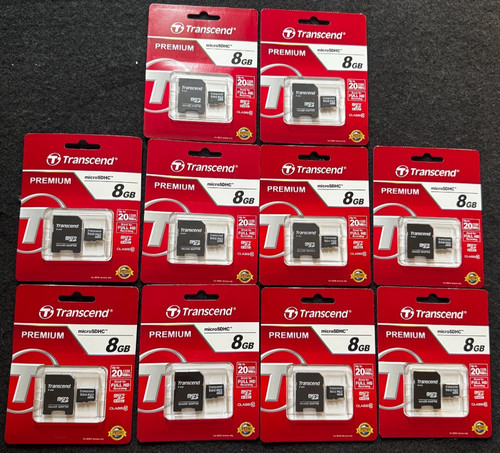 Pezzi transcend 8gb scheda - 10,