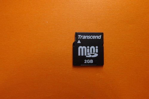 Scheda memoria mini sd - scheda, di