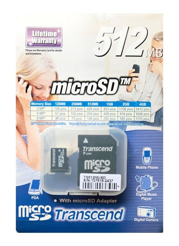 Micro 512 megabytes - micro, tarjeta