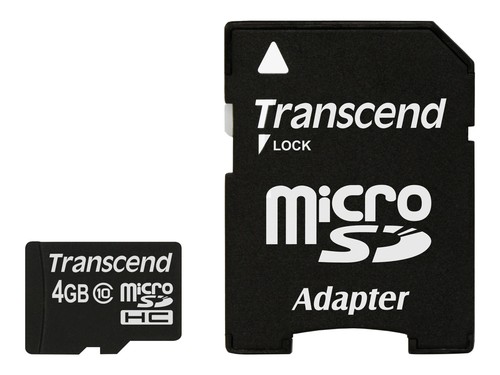 Transcend microsdhc 4gb class - microsdhc,