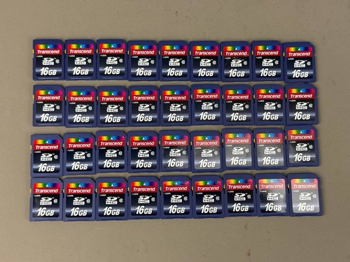 Lotto 36transcend 16gb scheda - lotto,