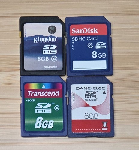 Lotto schede da 8 gb - di,