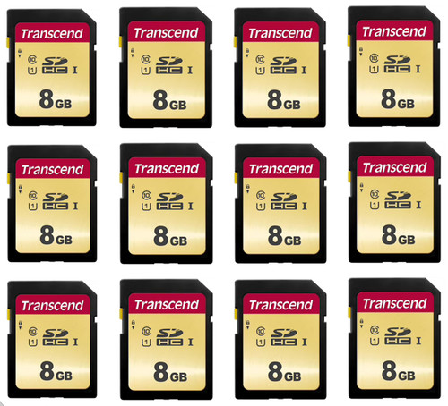 Card 8gb transcend - 12,