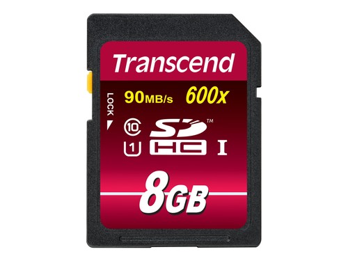 Transcend sdhc 8gb - transcend,