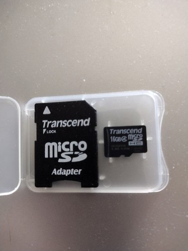 Micro 16gb transcend - sd,