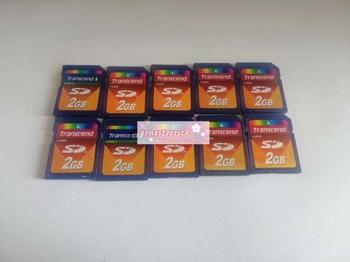 10pcs transcend 2gb scheda - 10pcs,