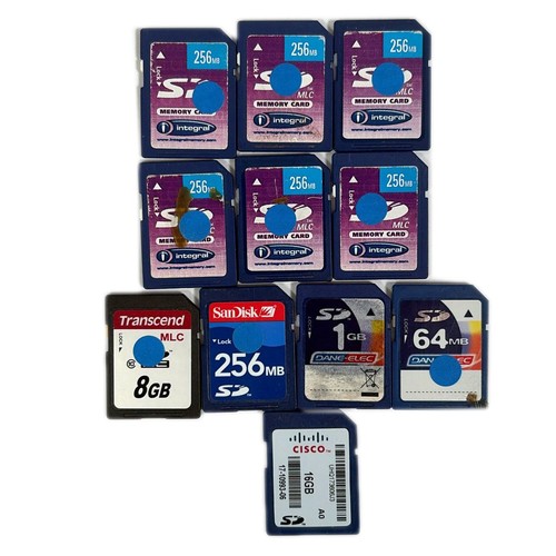 Lotto schede sd vari - 11,