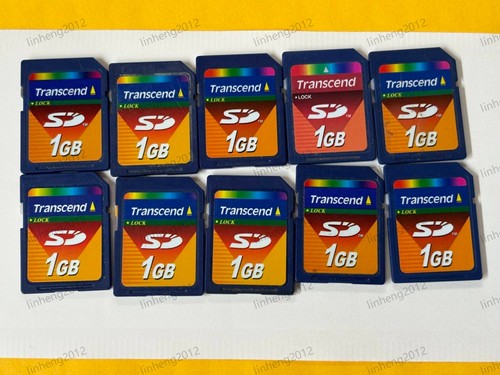 10pcs transcend 1gb scheda - 10pcs,